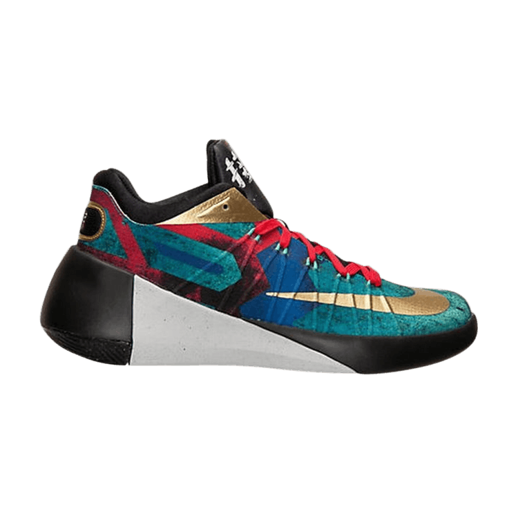 Nike Hyperdunk 2015 Low Limited 'Beijing' — Black/Metallic Gold-University Red-White