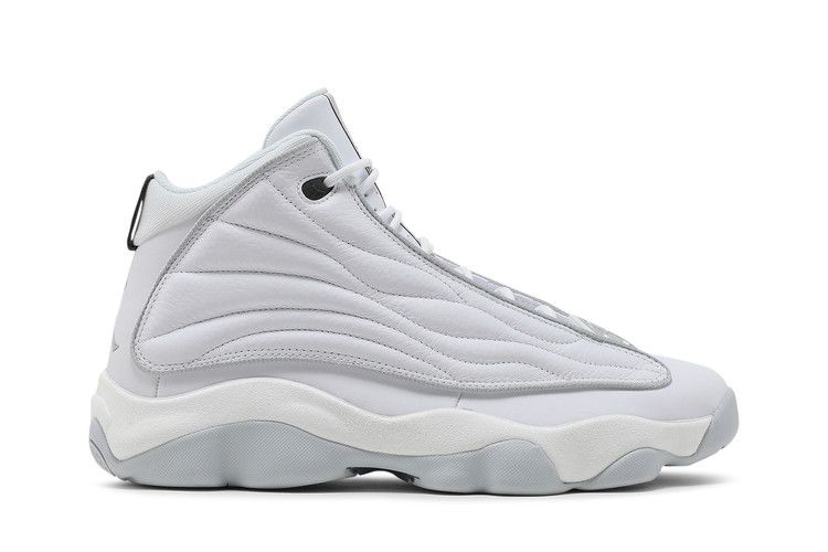 Air Jordan Pro Strong 'White Metallic Platinum' — White/Metallic Platinum/Anthracite