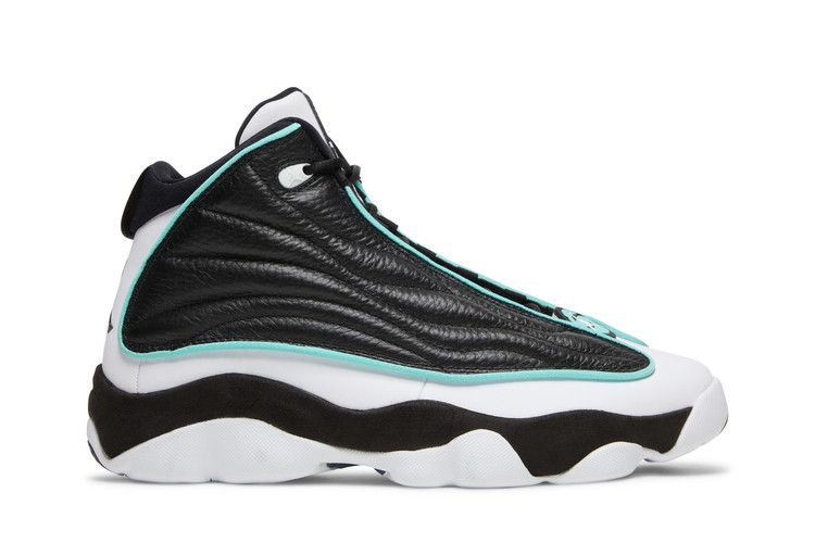 Air Jordan Pro Strong 'Tiffany' — Black/Smoke Grey/White/Tropical Twist