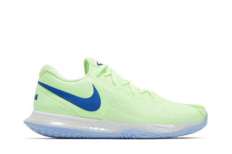 NikeCourt Zoom Vapor Cage 4 Rafa 'Lime Glow Hyper Blue' — Lime Glow/White/Hyper Blue (2)