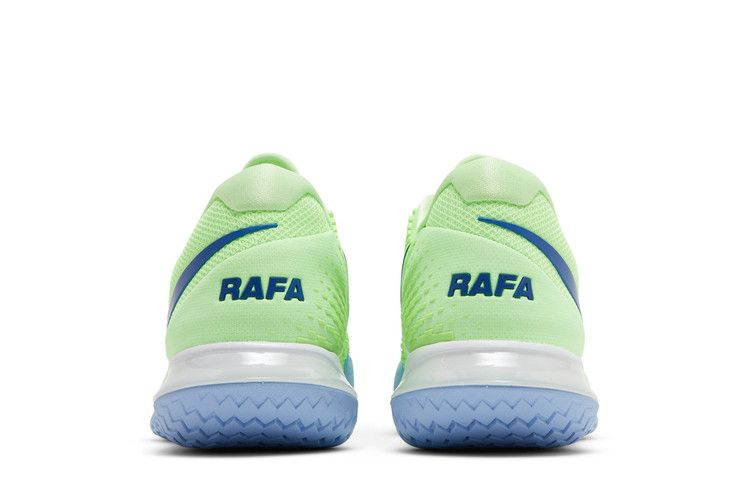 NikeCourt Zoom Vapor Cage 4 Rafa 'Lime Glow Hyper Blue' — Lime Glow/White/Hyper Blue (7)