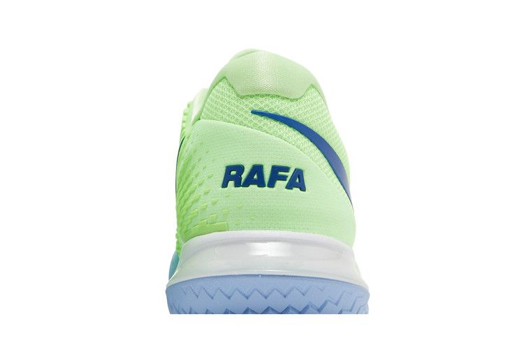 NikeCourt Zoom Vapor Cage 4 Rafa 'Lime Glow Hyper Blue' — Lime Glow/White/Hyper Blue (8)