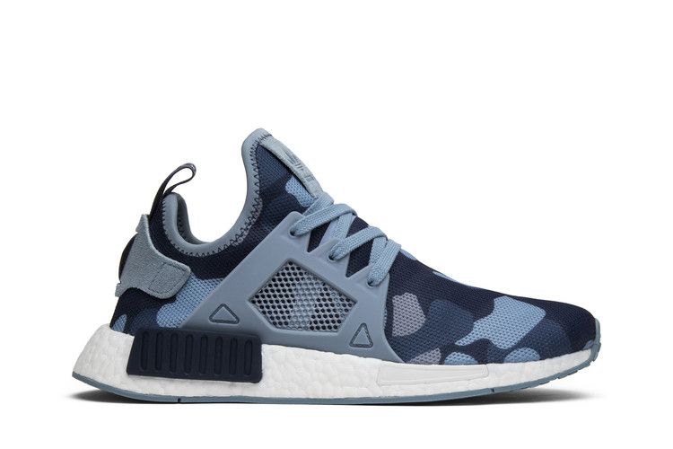 Adidas Wmns NMD_XR1 'Blue Duck Camo' — Midnight Grey/Noble Ink-Grey