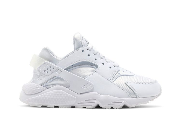 Nike Wmns Air Huarache 'Triple White' — White/Pure Platinum (2)