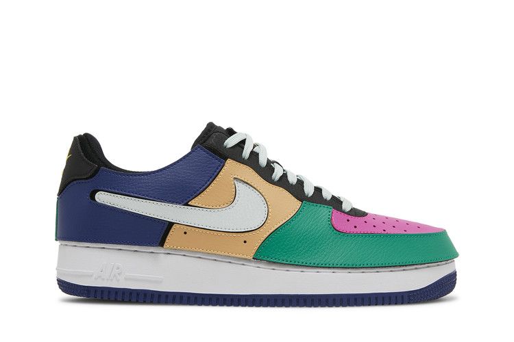 Nike Air Force 1/1 'Black Multi-Color' — Black/Lethal Fuchsia/Orange Chalk/Barely Grey (2)