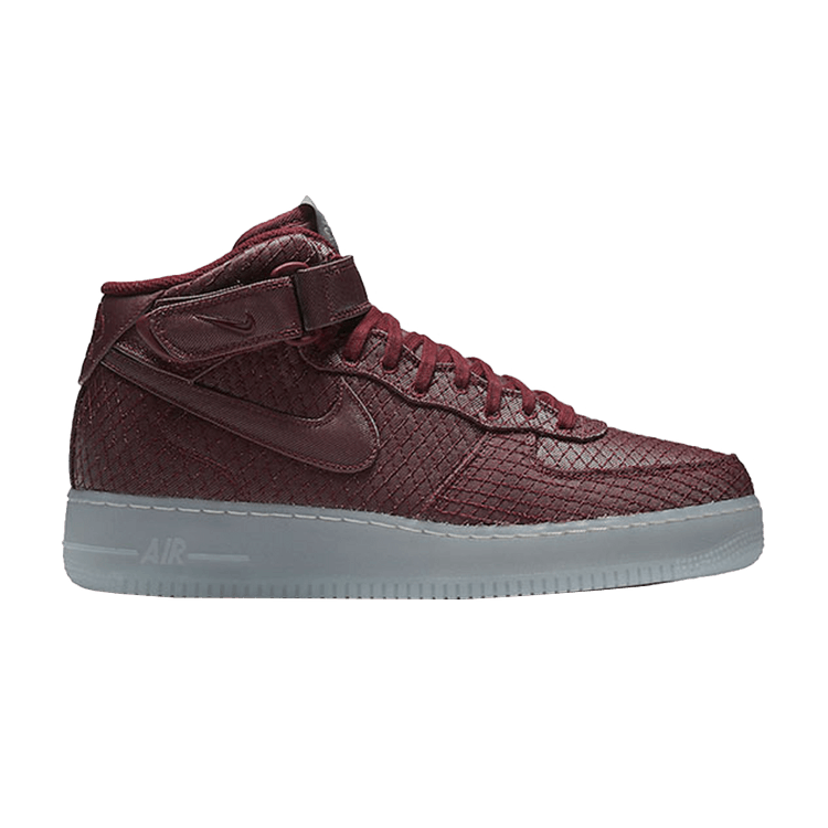 Nike Air Force 1 '07 Mid LV8 ‘Team Red’ — Team Red/White/Metallic Silver-Team Red