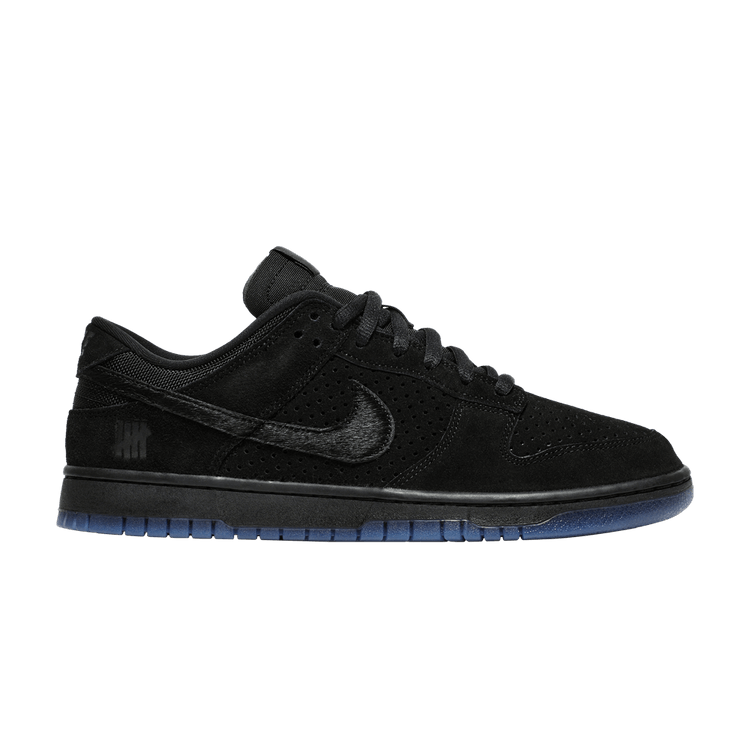 Undefeated x Nike Dunk Low 'Dunk vs AF1' — Black/Black/Black