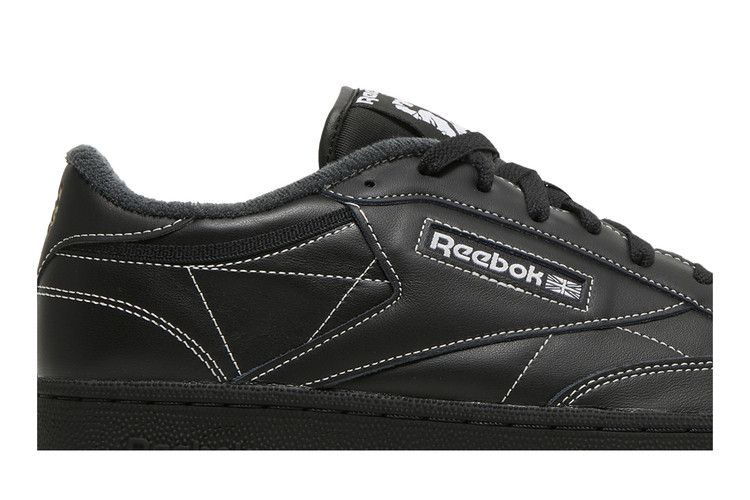 Reebok Club C 85 'Human Rights Now! - Black' — Core Black/Pure Grey 8/Vector Red