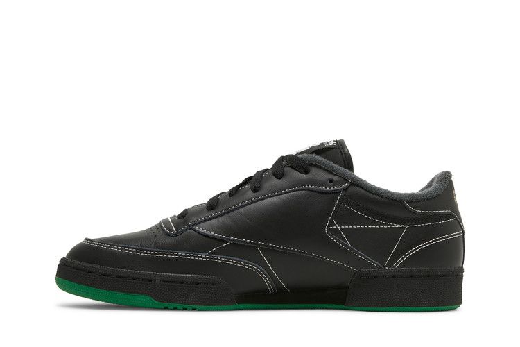 Reebok Club C 85 'Human Rights Now! - Black' — Core Black/Pure Grey 8/Vector Red