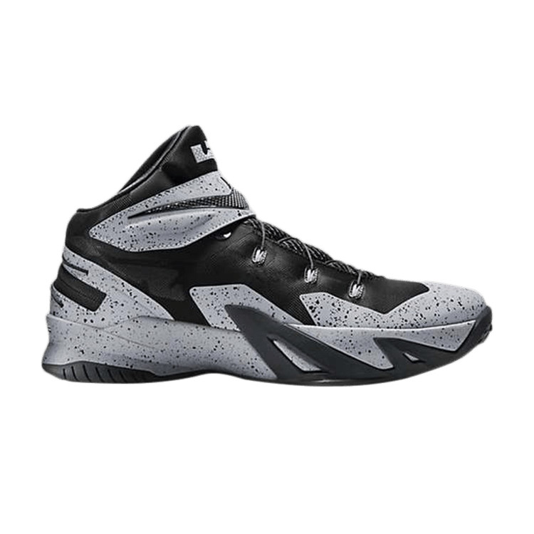 Nike Zoom LeBron Soldier 8 FlyEase — Black/Wolf Grey/Black