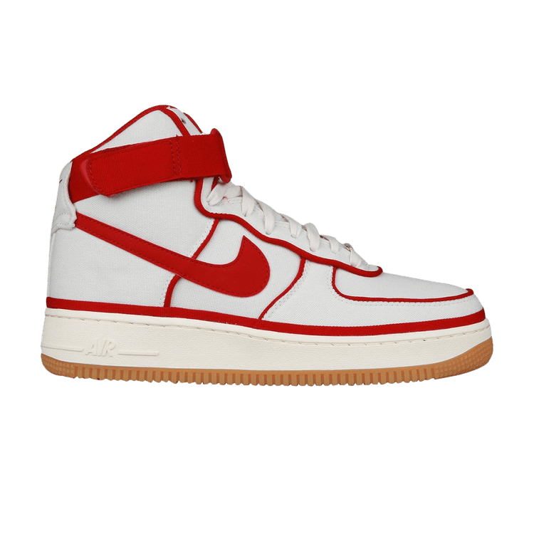 Nike Air Force 1 High 07 LV8 'Sail' — Sail/Gym Red-Black