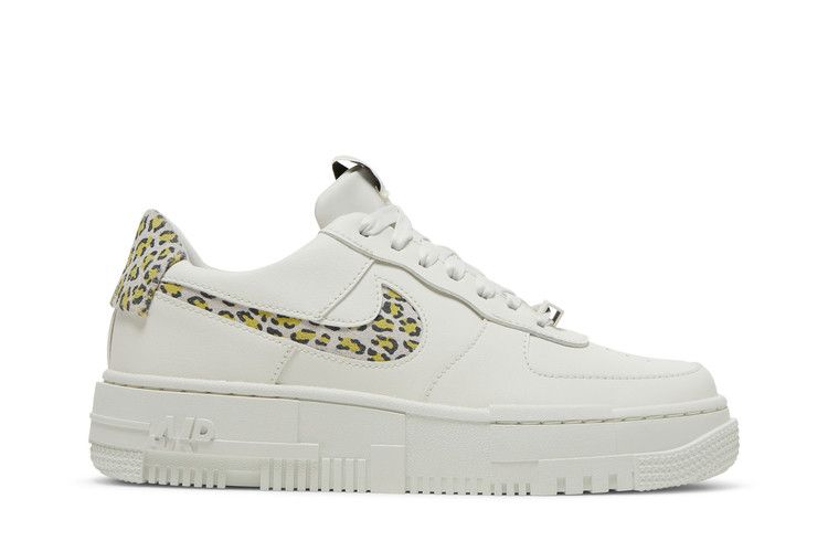 Nike Wmns Air Force 1 Pixel SE 'Leopard' — Sail/Light Lemon Twist/Black/Sail (2)