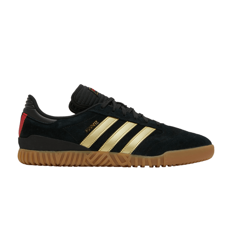 Adidas Busenitz 'Black Gold Metallic' — Core Black/Gold Metallic/Scarlet