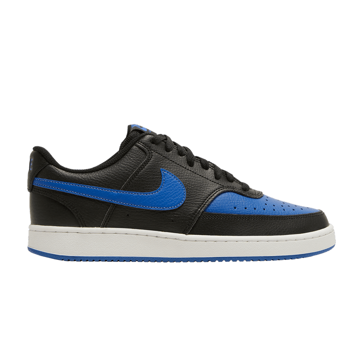 Nike Court Vision Low 'Black Game Royal' — Black/Game Royal/White