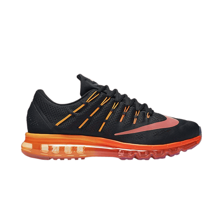 Nike Air Max 2016 'Black Red Crimson' — Black/Noble Red/Total Crimson/Multi-Color