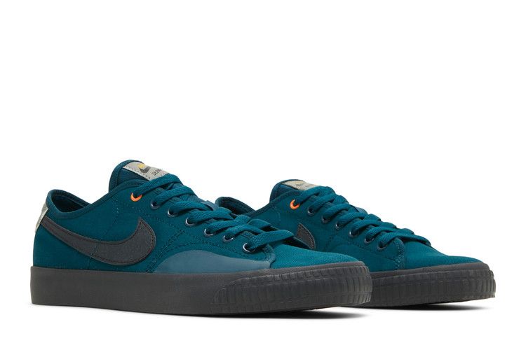 Nike Daan Van Der Linden x Blazer Court SB 'Midnight Turquoise' — Midnight Turquoise/Jade Horizon/Dark Sulfur/Midnight Turquoise