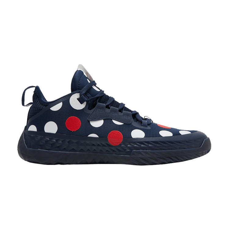 adidas Harden Vol. 5 Futurenatural 'Polka Dot - Team Navy' — Team Navy/Cloud White/Vivid Red