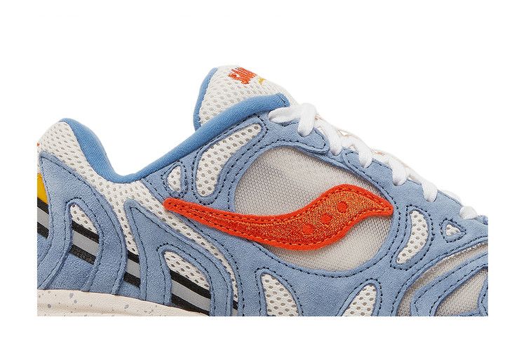 Saucony Grid Azura 2000 'Blue Orange' — Blue/Orange