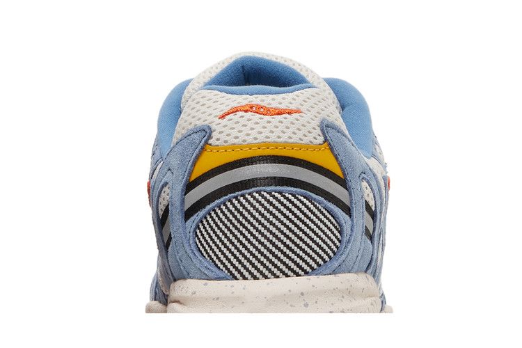 Saucony Grid Azura 2000 'Blue Orange' — Blue/Orange