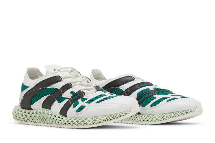 Adidas Predator Accelerator 4D EQT 'White Sub Green' — Crystal White/Core Black/Sub Green
