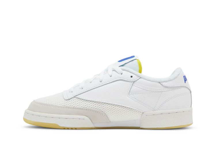 Prince x Reebok Club C 85 'White Bright Cobalt' — Footwear White/Stinger Yellow/Bright Cobalt