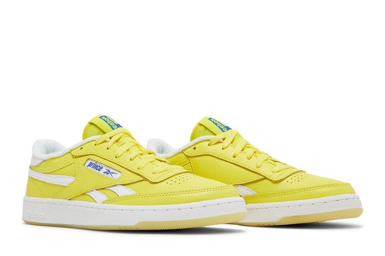 Prince x Reebok Club C Revenge 'Stinger Yellow' — Stinger Yellow/Footwear White/Bright Cobalt