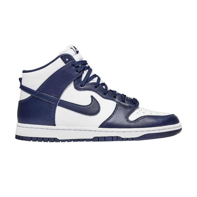 Nike Dunk High 'Midnight Navy' — White/Midnight Navy