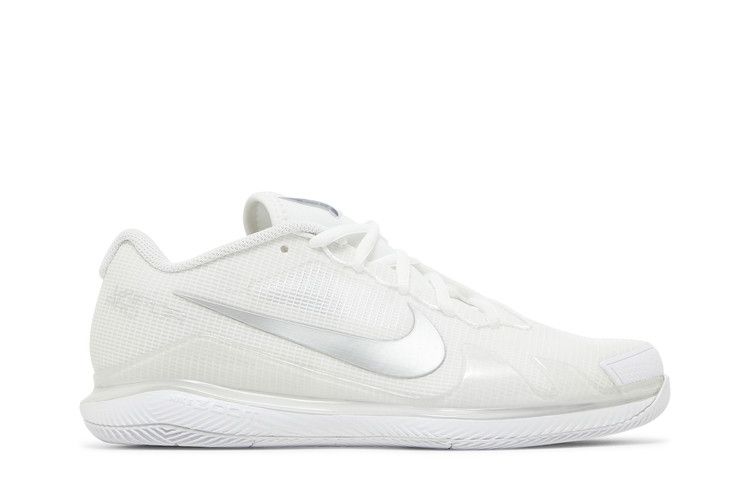 Wmns NikeCourt Air Zoom Vapor Pro 'White Metallic Silver' — White/Metallic Silver