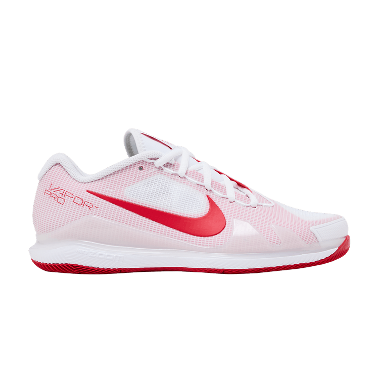 NikeCourt Air Zoom Vapor Pro 'White University Red' — White/University Red