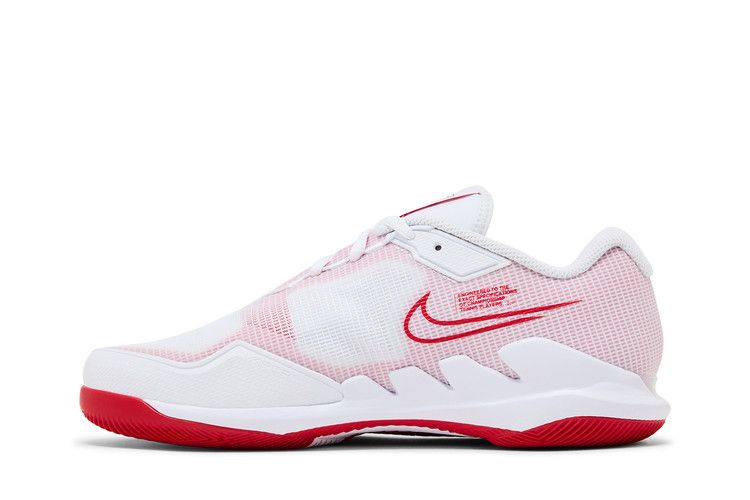 NikeCourt Air Zoom Vapor Pro 'White University Red' — White/University Red