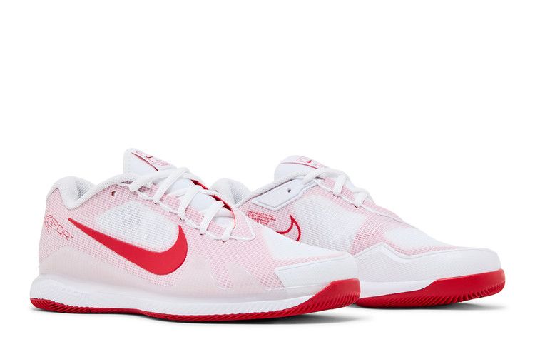NikeCourt Air Zoom Vapor Pro 'White University Red' — White/University Red