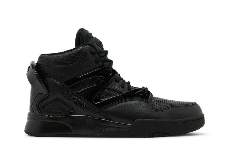 Juun J x Reebok Pump Omni Zone 2 'Black' — Black/Cold Grey 7/Cold Grey