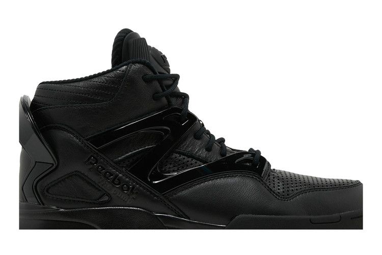 Juun J x Reebok Pump Omni Zone 2 'Black' — Black/Cold Grey 7/Cold Grey