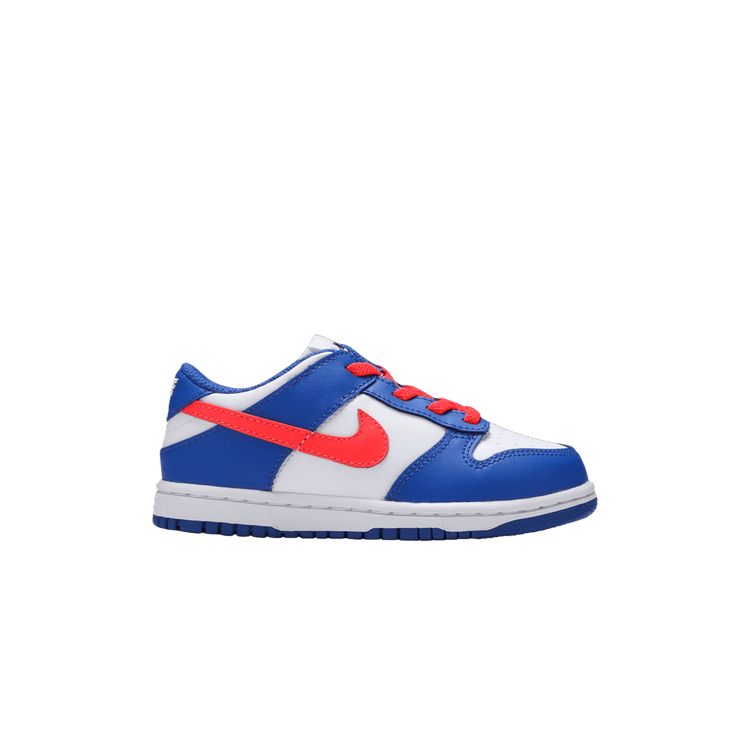 Nike Dunk Low TD 'Game Royal Crimson' — White/Game Royal/Black/Bright Crimson