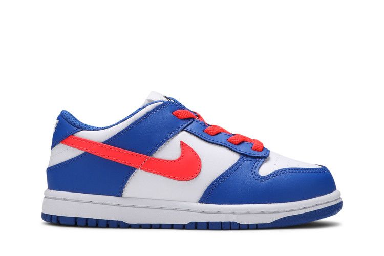 Nike Dunk Low TD 'Game Royal Crimson' — White/Game Royal/Black/Bright Crimson (2)