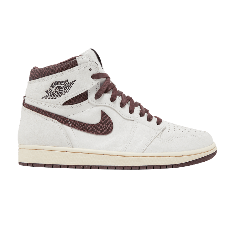 A Ma Maniére x Air Jordan 1 High OG 'Airness' — Sail/Burgundy Crush