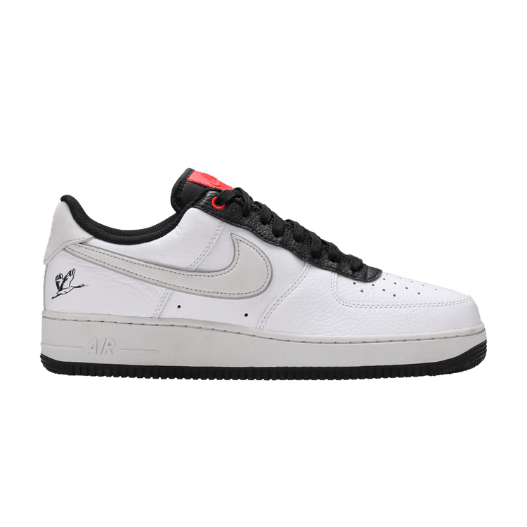Nike Air Force 1 '07 LX 'Crane' — White/Photon Dust/Black/Chile Red