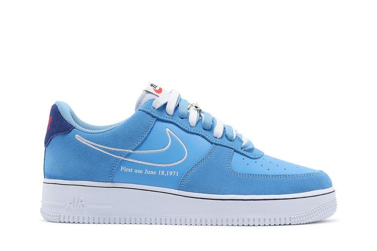 Nike Air Force 1 '07 LV8 'First Use - University Blue' — University Blue/White/Deep Royal Blue (2)