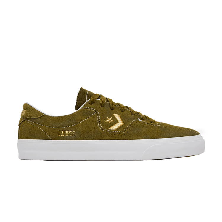 Converse Louie Lopez Pro Low 'Dark Moss' — Dark Moss/Gold/White