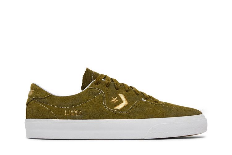 Converse Louie Lopez Pro Low 'Dark Moss' — Dark Moss/Gold/White