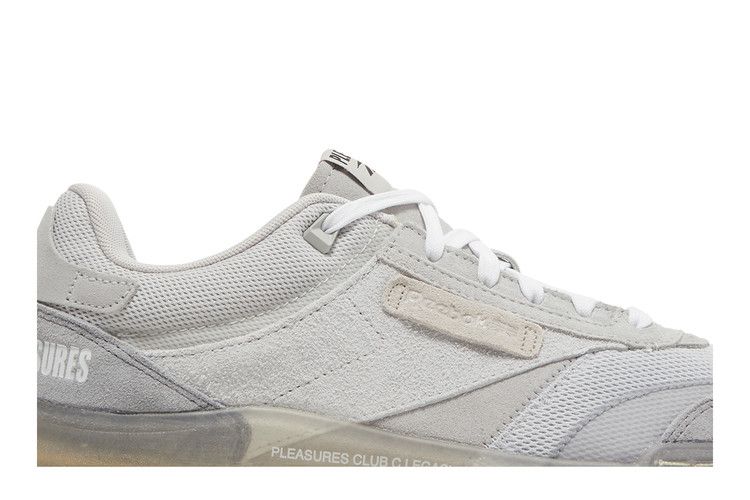 Pleasures x Reebok Club C Legacy 'Pure Grey' — Pure Grey 2/Pure Grey 4/Straw