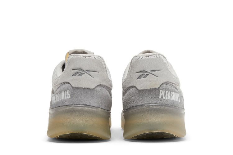 Pleasures x Reebok Club C Legacy 'Pure Grey' — Pure Grey 2/Pure Grey 4/Straw
