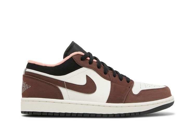 Air Jordan 1 Low 'Mocha' — Light Chocolate/Crimson Bliss