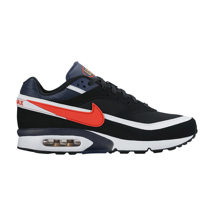 Nike Air Max BW 'Olympic' — Black/Crimson-Midnight Navy-White