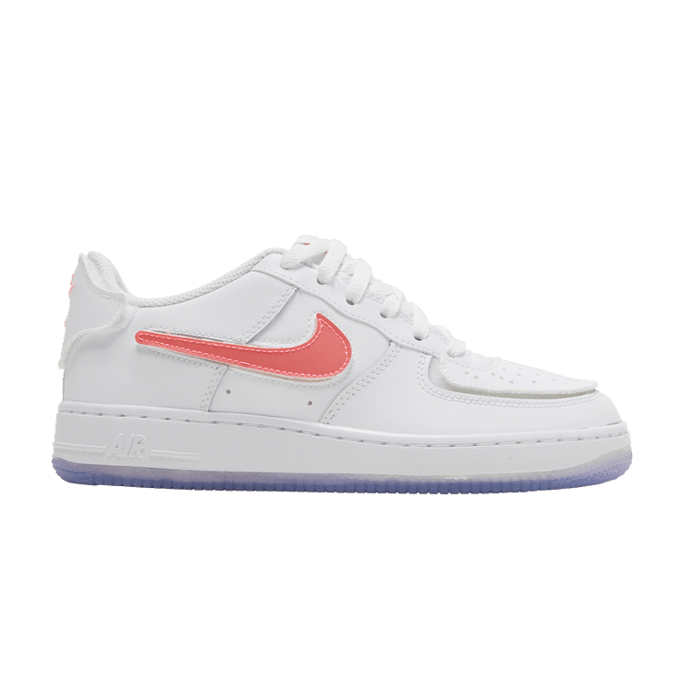 Nike Air Force 1/1 GS 'White Purple Pulse' — White/Purple Pulse/Pink Salt