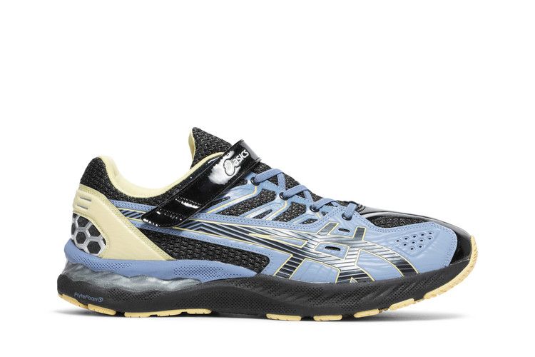 Kiko Kostadinov x Brain Dead x ASICS Gel Fratelli 'Half-Man, Half-Alien' — Edible Moss/Infinity