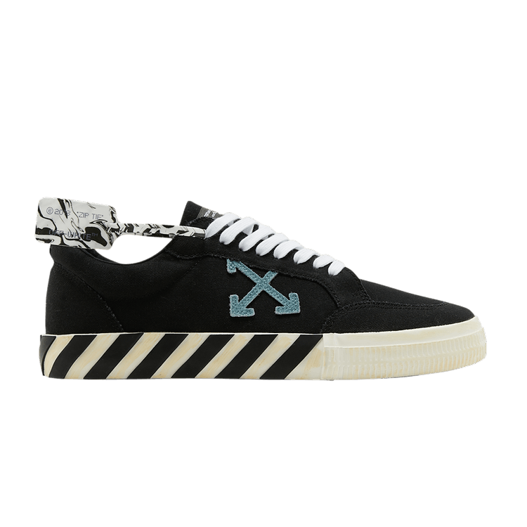 Off-White Vulc Sneaker 'Black White' — Black