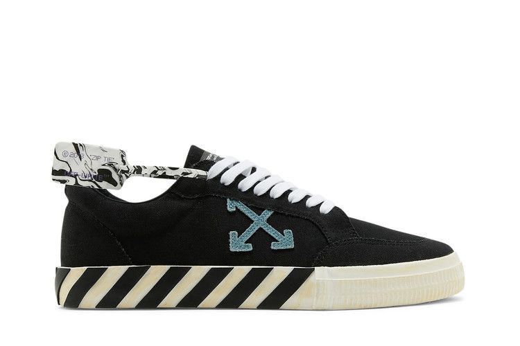 Off-White Vulc Sneaker 'Black White' — Black