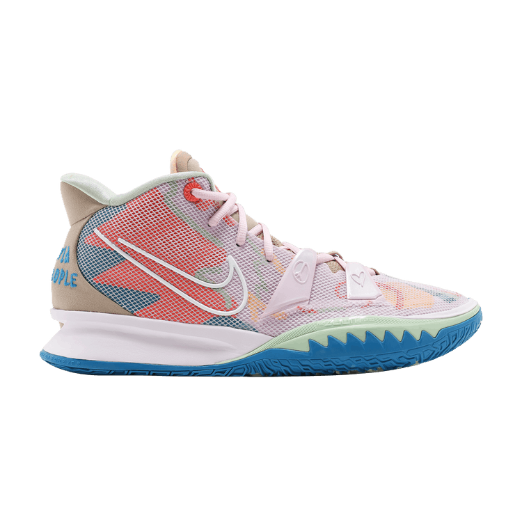 Nike Kyrie 7 '1 World 1 People - Regal Pink' — Regal Pink/Hemp/Honeydew/White