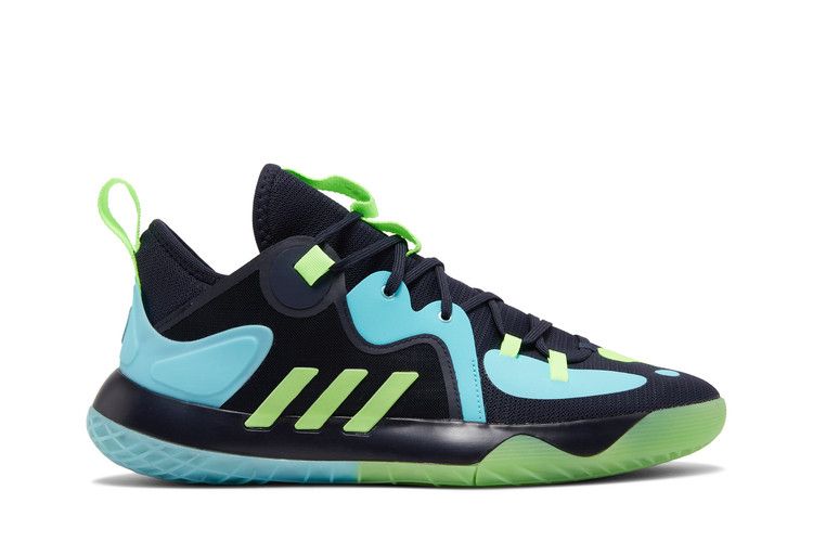 adidas Harden Stepback 2 'Legend Ink Signal Green' — Legend Ink/Signal Green/Pulse Aqua